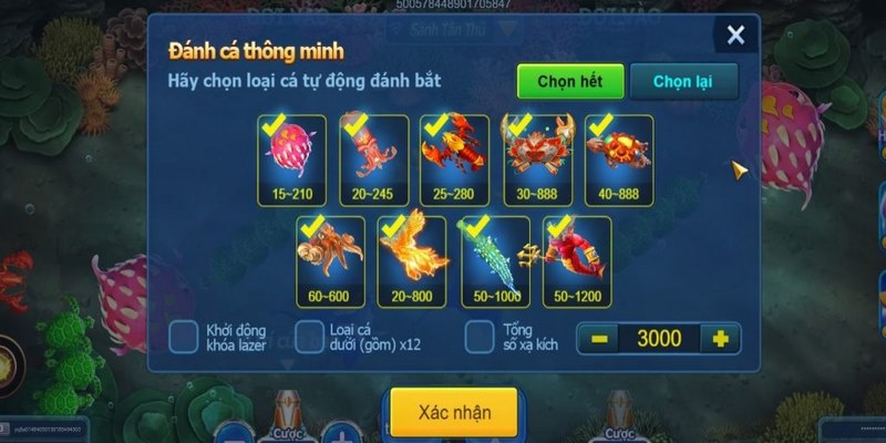 Tiền Long Đánh Cá sở hữu hàng nghìn loại sinh vật phong phú khác nhau